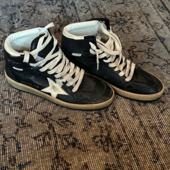 GOLDEN GOOSE SKY STAR HIGH-TOPS! - Picture 1 of 4